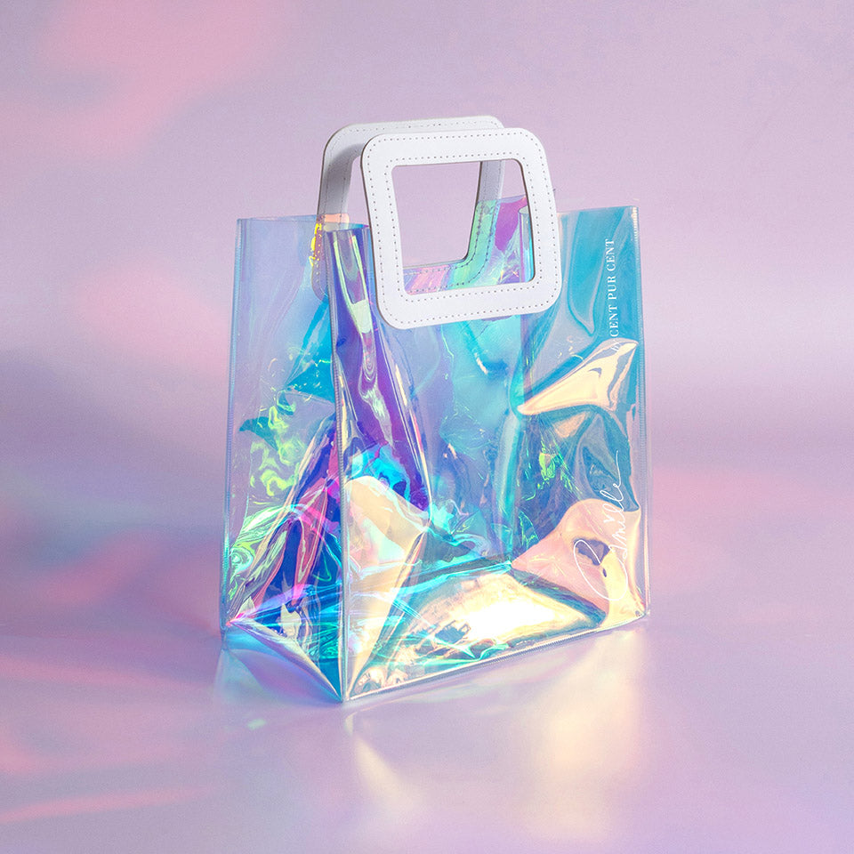 Holographic bag Camille