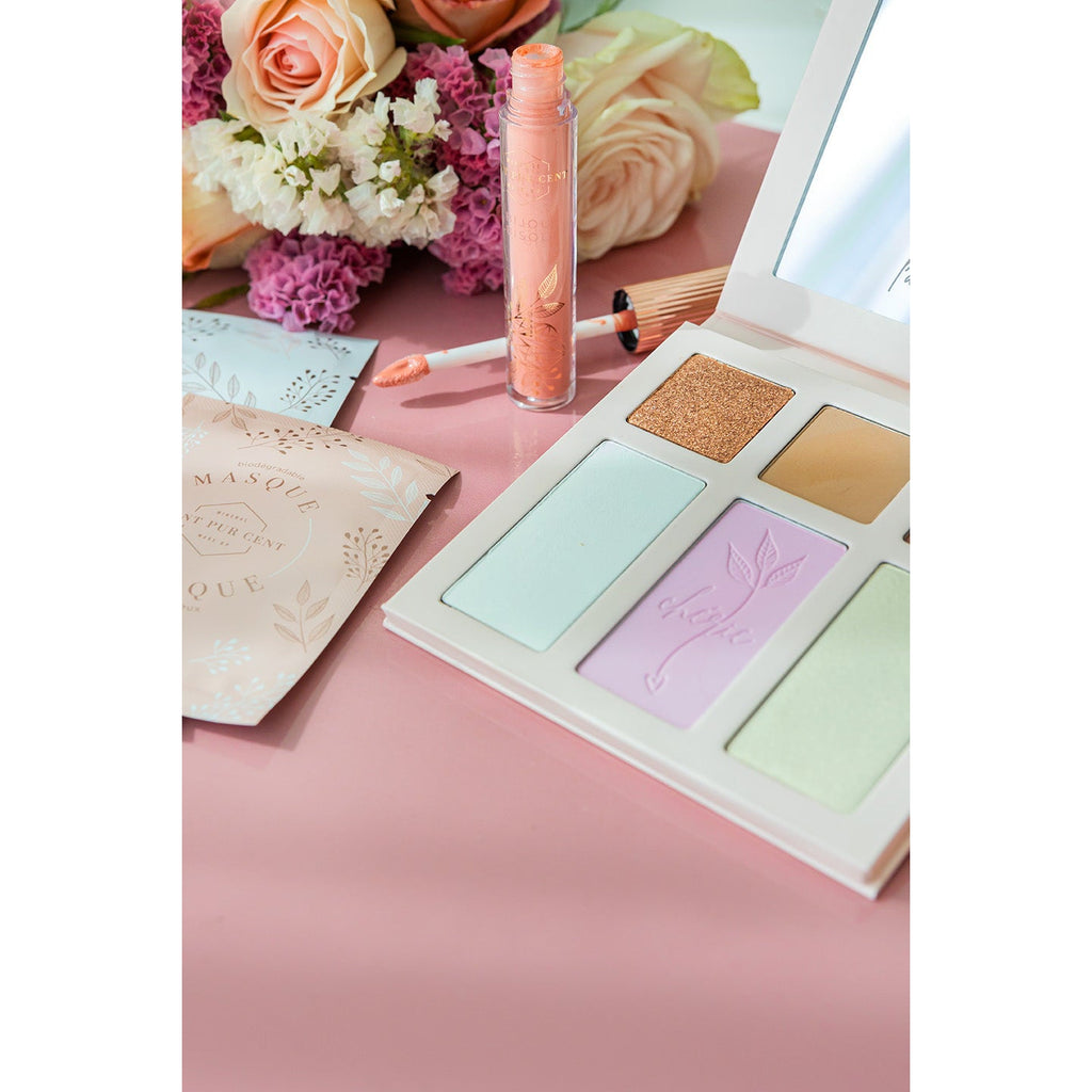 contour makeup palette Cent Pur Cent Palette d'Amour Coup de foudre