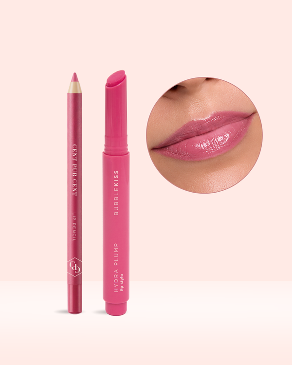 Nude Hot Pink Lips