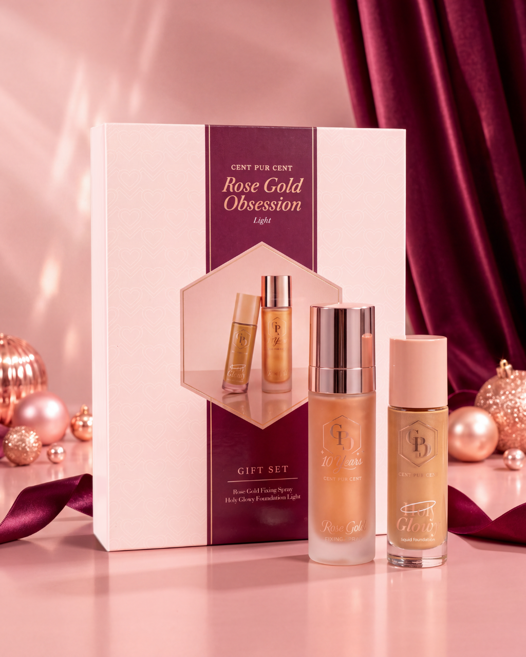 Rose Gold Obsession – Foundation & Fixing Spray