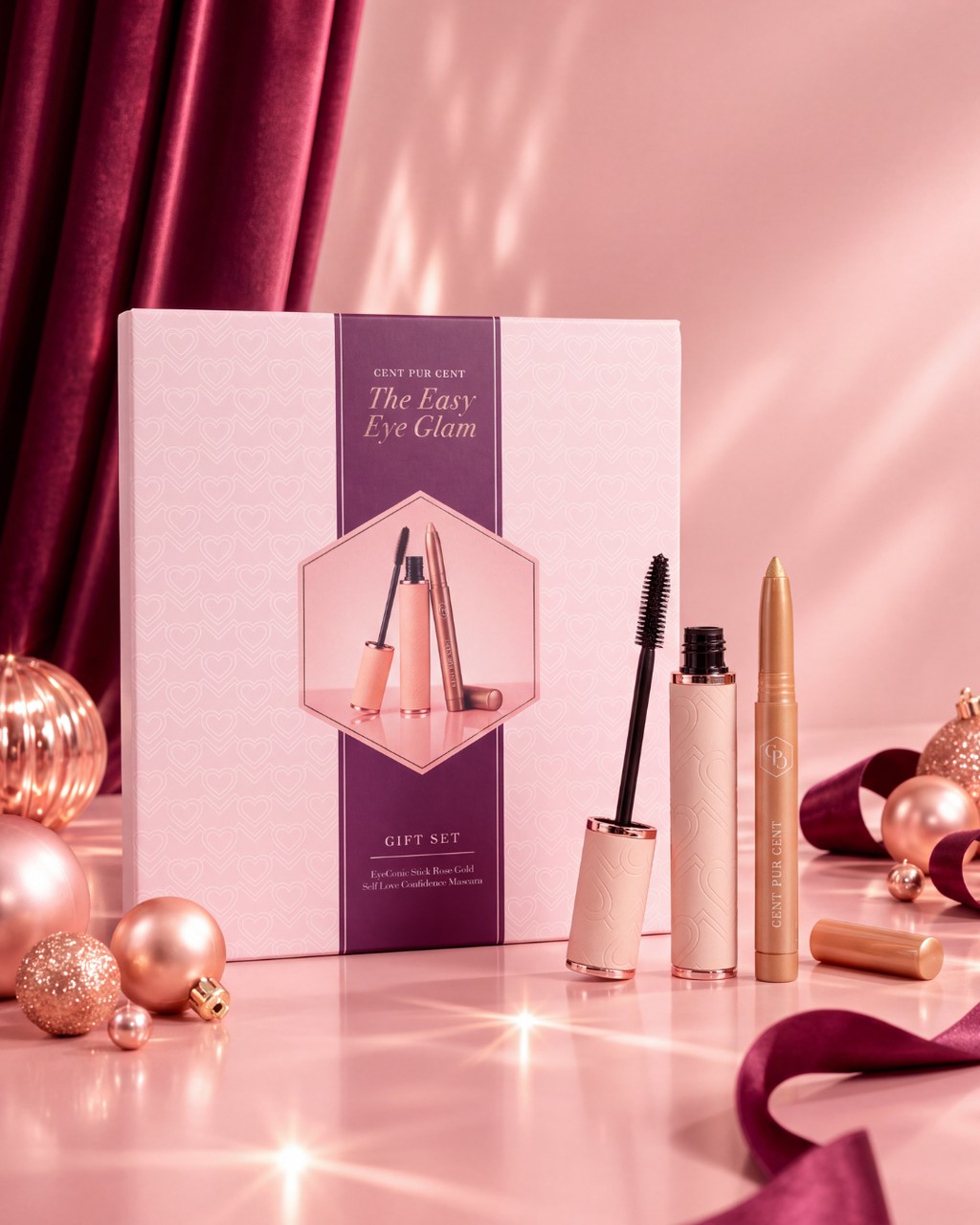 The Easy Eye Glam – Mascara & Oogschaduwstick