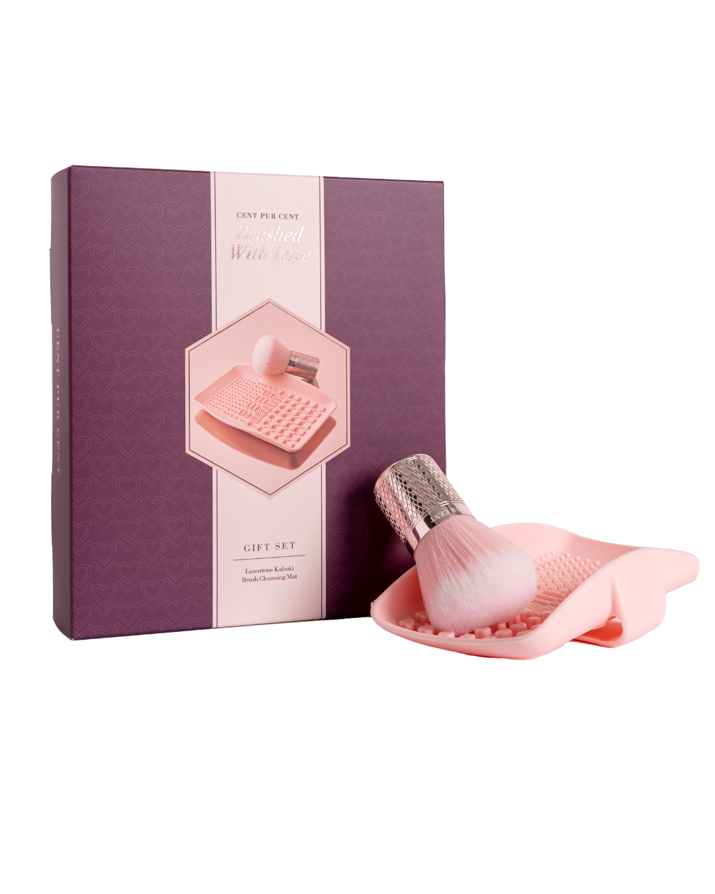 Brushed with Love – Kabuki Brush & Cleansing Mat