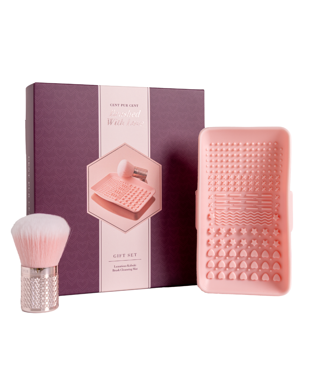Brushed with Love – Kabuki Brush & Cleansing Mat