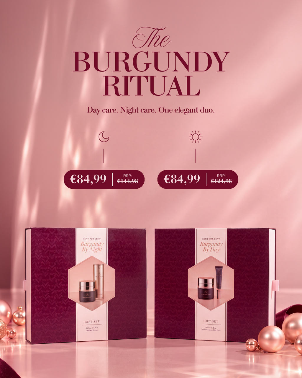 Burgundy by Day – Dagcrème & Oogcrème