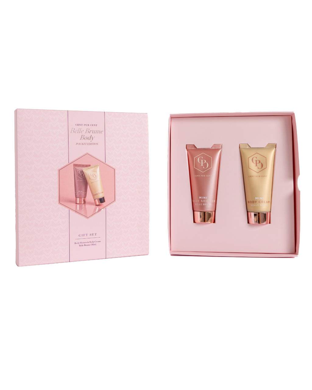 Belle Brume Body Pocket Edition – Mini Douchegel & Bodycrème