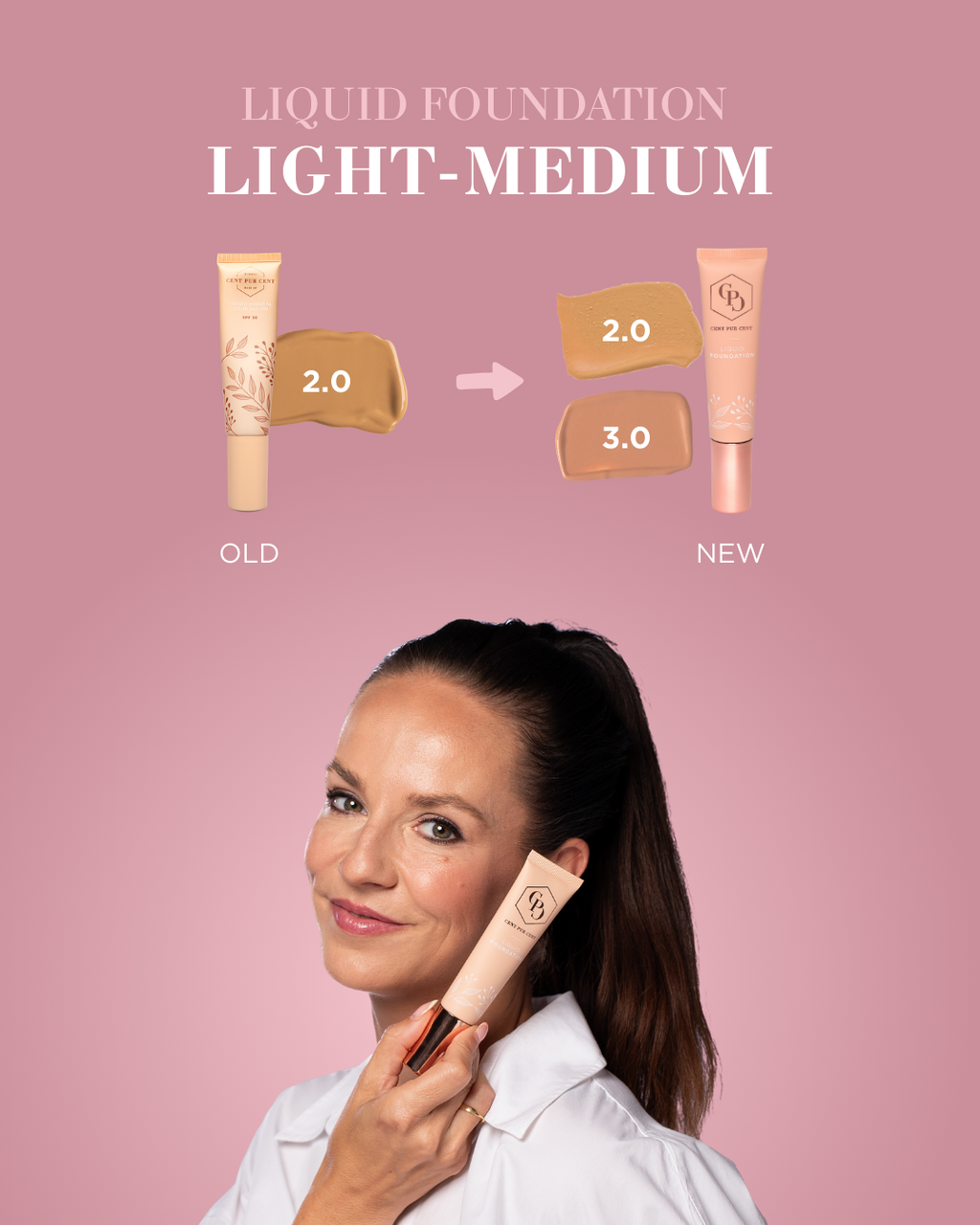 Liquid Foundation van Cent Pur Cent 