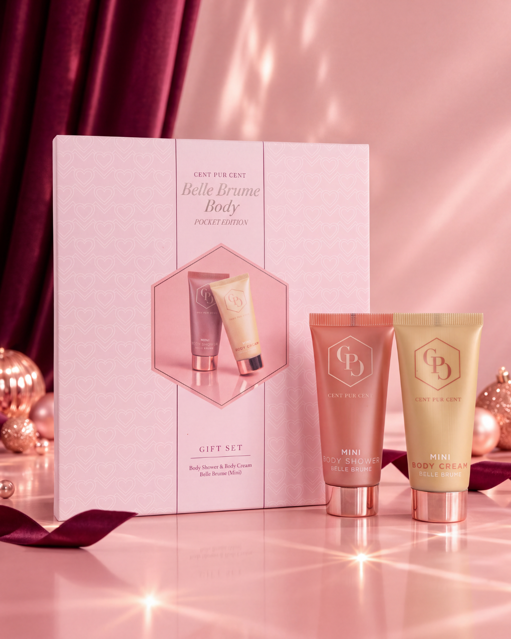 Belle Brume Body Pocket Edition – Mini Douchegel & Bodycrème