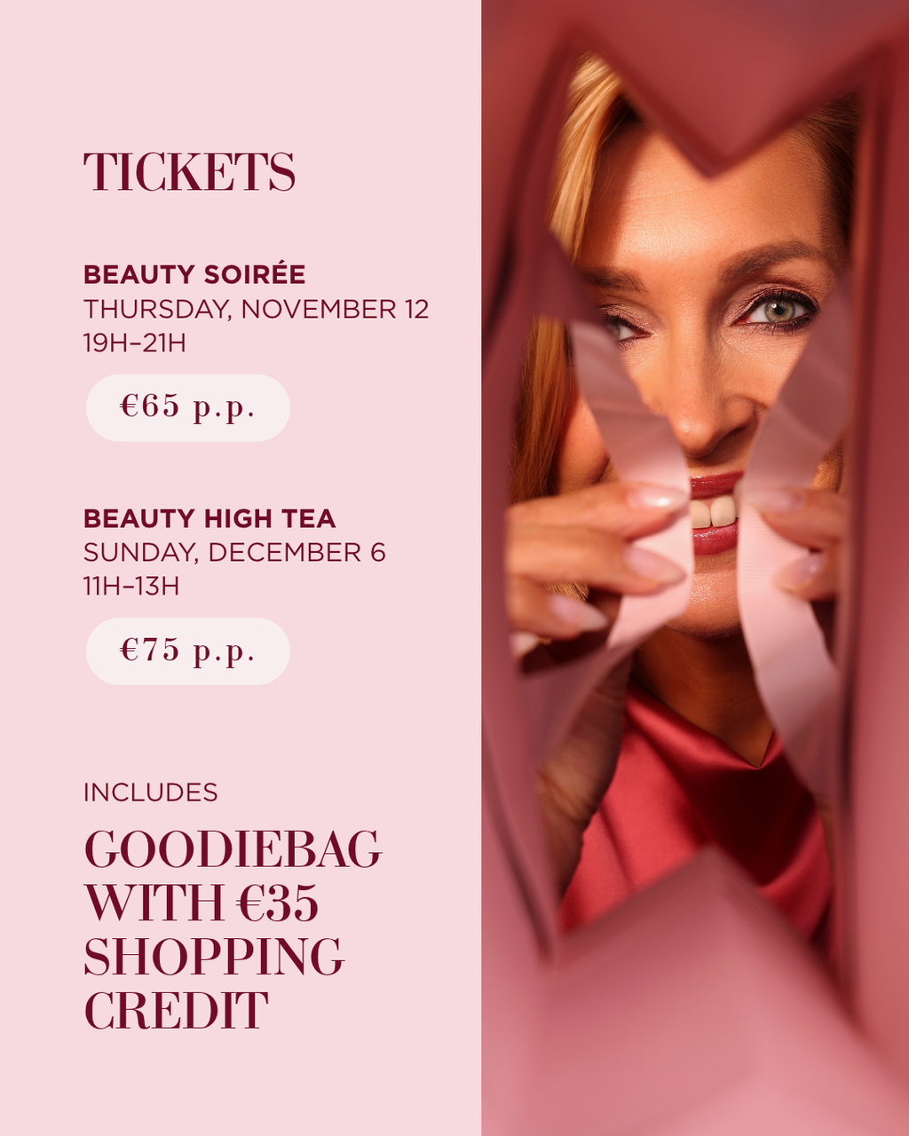 Beauty Soirée met Caroline Rigo
