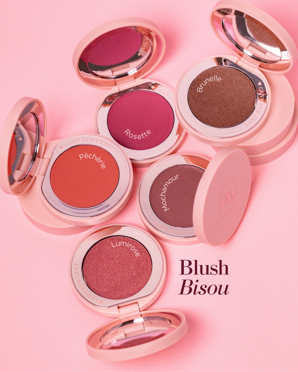 Blush Bisou & Cream Blush Brush bundel