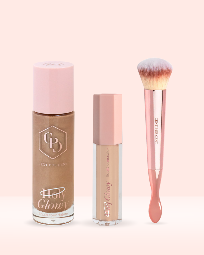 Holy Glowy Bundle (incl. brush) - SAVE €15