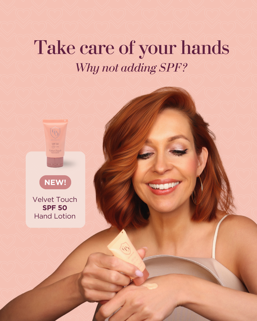 Lotion Mains SPF 50 Toucher Velours