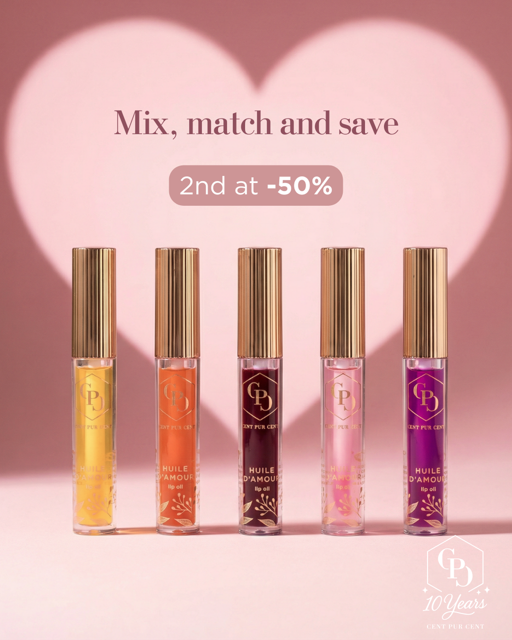Huile à lèvres Huile d'Amour