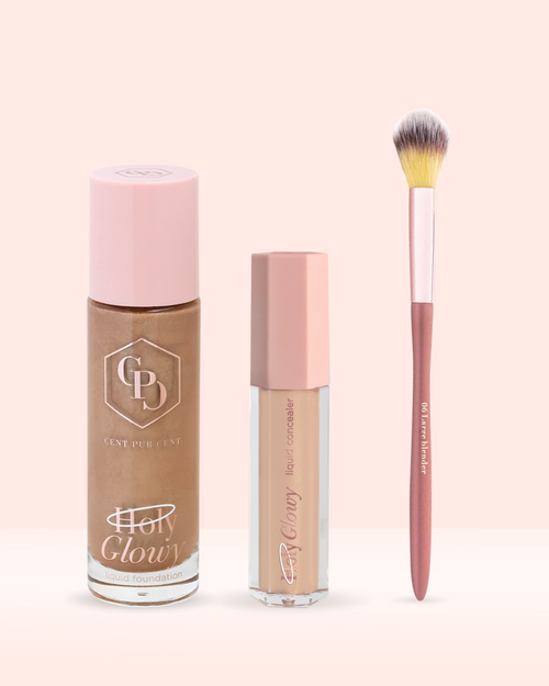 Holy Glowy Bundle (incl. Large Blender Brush) - SAVE €10