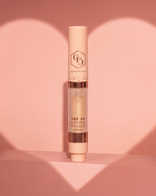 Sunbrush helpt je SPF-bescherming over make-up te vernieuwen.