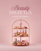 Beauty High Tea with Caroline Rigo