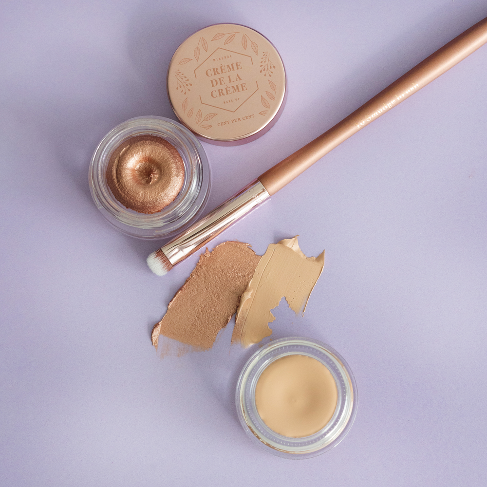 Flat Creamy Eyeshadow Brush