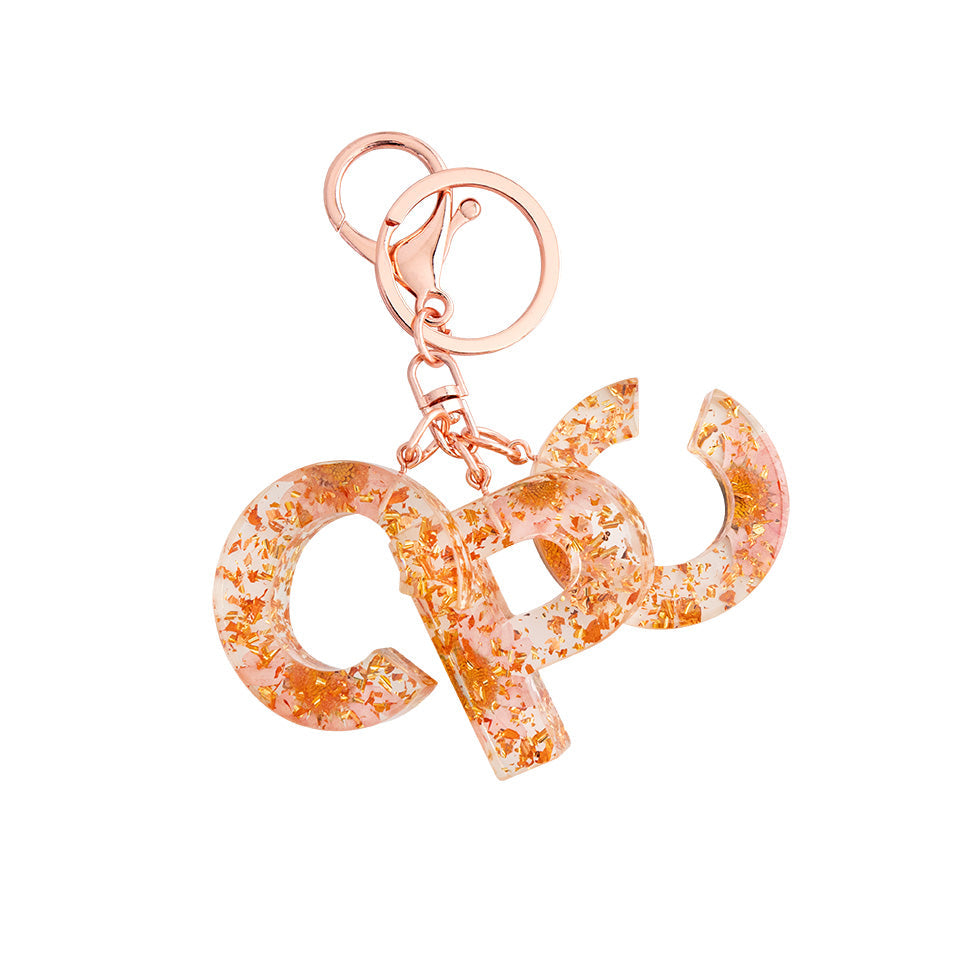 Keychain - keychain letters Cent Pur Cent