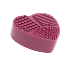 CPC GIFT dry cleansing tool brushes heart bordeaux