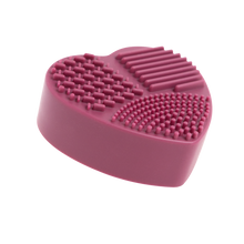 CPC GIFT dry cleansing tool brushes heart bordeaux