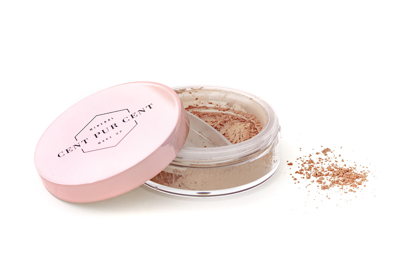 Mini Loose Mineral Foundation – Cent Pur Cent